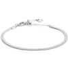 MARLU' Bracciale catena snake - ARGENTO/ACCIAIO