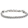 MARLU' Bracciale catena sonaglio 5,8mm - ARGENTO/ACCIAIO