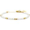 MARLU' Bracciale con pietre a rondelle - DORATO
