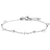 MARLU' Bracciale con zirconi e sfere - ARGENTO/ACCIAIO