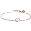 MARLU' Bracciale cuore madreperla - DORATO