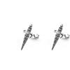 CESARE PACIOTTI SILVER ORECCHINI ARGENTO 925 - ARGENTO/ACCIAIO