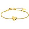MARLU' Bracciale Marlù catena mesh con cuore irregolare 33BR0053G - DORATO