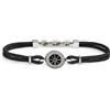 MARLU' Bracciale rosa dei venti - NERO