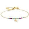 MARLU' Bracciale stella marina e myuki - ARGENTO/ACCIAIO
