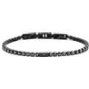 MARLU' Bracciale tennis 3mm - NERO