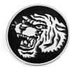 MARLU' Piastrina rotonda tigre changy - ARGENTO/ACCIAIO