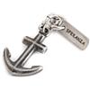 MARLU' Charm Ancora 14mm - ARGENTO/ACCIAIO