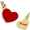 MARLU' Charm cuore - DORATO