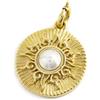 MARLU' Charm sole con perla 20mm - DORATO