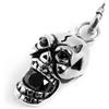 MARLU' Charm teschio 13mm - ARGENTO/ACCIAIO