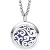 VELVET SCENT COLLANA AROMATHERAPY CLOUD OF GOOD HOSPICE - ARGENTO/ACCIAIO