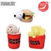 SEGA Rare Snoopy Hamburger Peluche Bambola 2024 Completo Set Di 3 Dal Giappone