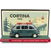 Brumm S2601 1/43 Fiat 600 Multipla 1956 Berlina Auto Modello in Diecast Verde