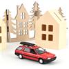 NOREV 512133 1/43 Renault 21 Nevada 1989 Rouge Avec Accessoires Modello Auto