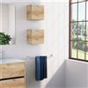 Inda Pensile bagno con anta DX 30x30 cm - Rovere naturale