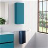 Inda Pensile bagno con anta SX e ripiano 30x80 cm - Avio opaco