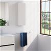 Inda Pensile bagno con anta SX e ripiano 30x80 cm - Perla Opaco