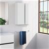 Inda Pensile bagno con anta DX e ripiano 30x80 cm - Bianco lucido