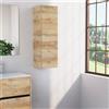 Inda Colonna bagno con anta DX e 3 ripiani 30x102 cm - Rovere naturale