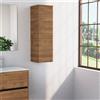 Inda Colonna bagno con anta DX e 3 ripiani 30x102 cm - Rovere castano