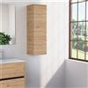 Inda Colonna bagno con anta DX e 3 ripiani 30x102 cm - Rovere miele