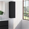Inda Colonna bagno con anta SX e 3 ripiani 30x102 cm - Nero opaco