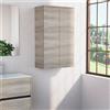 Inda Colonna bagno con 2 ante e 3 ripiani 60x102 cm - Abete chiaro