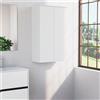 Inda Colonna bagno con 2 ante e 3 ripiani 60x102 cm - Bianco opaco