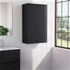 Inda Colonna bagno con 2 ante e 3 ripiani 60x102 cm - Nero opaco
