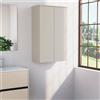 Inda Colonna bagno con 2 ante e 3 ripiani 60x102 cm - Terra di luna opaco