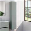 Inda Colonna bagno con anta DX e 4 ripiani 30x160 cm - Verde salvia opaco