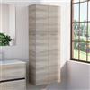 Inda Colonna bagno con 2 ante e 4 ripiani 60x160 cm - Abete chiaro