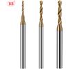 BB 0.3 ~ 2.02mm Micro Trapano Punta in metallo duro Mini Foro CNC Creazione di gambo 3D Diametro 4mm D4 Metallo Acciaio Plastica 1 PZ