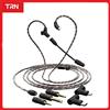 AIMOS Cavo di aggiornamento per auricolari da gaming TRN RedChain Plus Gramr con microfono staccabile, 3,5 mm, 1,2 m/2 m, cavo a quattro conduttori in rame e argento.