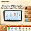 OSSURET Ultimo lettore multimediale per auto Octa Core UIS7862S DSP RDS BT Carplay per VW/Volkswagen/Golf/Polo/Tiguan/Passat/b7/b6/SEAT/leon