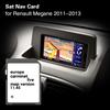 NONE Carminat Live 11.45 Utilizzare per Renault Megane 2011 2012 2013 GPS per auto Sat Nav Navigazione Scheda di memoria SD da 8 GB