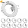 JOYINLED 2/6/10 pz nuovo Design GU10 presa da incasso telaio in metallo MR16 Base faretto raccordo No regolabile MR16 GU10 lampadina trim apparecchio
