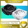 TEUCER UT Serie Tiny Titan Radiatore di raffreddamento ad aria Dispositivo di raffreddamento A basso rumore Evitare memoria Ventola CPU per AM4 AM5 LGA 2011 1200 1700 X99