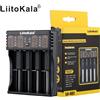 liitokala Caricabatterie universale Liitokala Lii-402 con uscita 5V2A e interfaccia di tipo C per batterie ricaricabili 18650 21700 da 3.7V 3.2V 3.85V