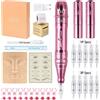 JUN.M Nuova Macchina Wireless per PMU, Kit per Trucco Permanente, Penna per Tatuaggi per Labbra/Eyeliner/Sopracciglia, Kit per Microshading e Microblading