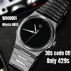 Watchdives WDC0001 PREMIER Super Black 39mm Orologio Automatico Miyota 9015/90S5 Quadrante MOP Forest Vetro Zaffiro BGW9 Lume 100M WR