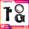 AMBITFUL Staffa di montaggio Triopo Bowens con staffa portatile per Triopo KS2 55/65/90/120cm Softbox Flash Light Softbox Accessori