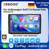 ESSGOO 9 "Radio per Volkswagen Golf 5 6 Passat Polo 4 + 64GB Ventola di raffreddamento Android auto Carplay GPS Lettore multimediale automobilistico