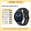 HAYLOU Solar Lite 2 Smartwatch con Display AMOLED da 1,43'', Monitoraggio della Salute 24h, 150+ Modalità Sportive, Chiamate Vocali, Impermeabile 1ATM