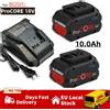 Per Bosch 18V 8.0AH 10.0AH Strumento Cordless Professionale BAT609 BAT618 GBA18V80 21700 Batteria ProCORE Batteria di Ricambio