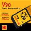 Kodak Scheda SD Kodak V90/V60/V30 Scheda di memoria per fotocamera professionale Velocità di lettura fino a 280 MB/s 128 GB 256 GB 512 GB SDXC UHS II Supporto 4K 8K