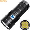Sofirn Torcia LED Sofirn SP36 Pro 8000lm Potente, 4*SST40, Ricaricabile USB-C, Batteria 18650