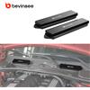 BEVINSEE Kit Filtri Aria Abitacolo e Protezioni Antivento per BMW E90 E91 E92 E93 E81 E82 E87 E88 2005-2013, X1 E84 2010-2015