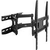 MACLEAN Supporto universale per TV o monitor Maclean, Max VESA 400x400, 26-65, 30 kg, Nero, MC-760